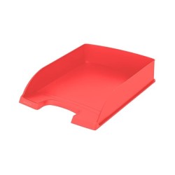 Bandeja Leitz Recycle - Plástico reciclado - A4 - Color rojo