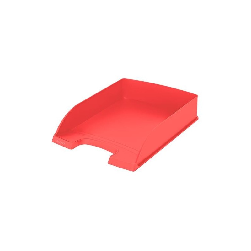 Bandeja Leitz Recycle - Plástico reciclado - A4 - Color rojo