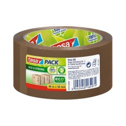 Precinto Tesa Eco&Strong - PP reciclado - 50 mm x 66 m - Color habana