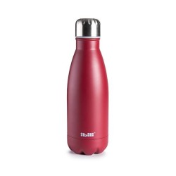 Botella isotérmica Ibili - Doble pared - 500 ml - Color rojo