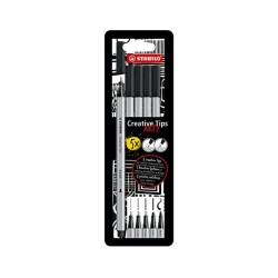 Rotulador calibrado Stabilo Arty Line - Set de 5