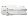Bandeja Dequa - Poliestireno - 34,5 x 25,5 x 6 cm - Color transparente