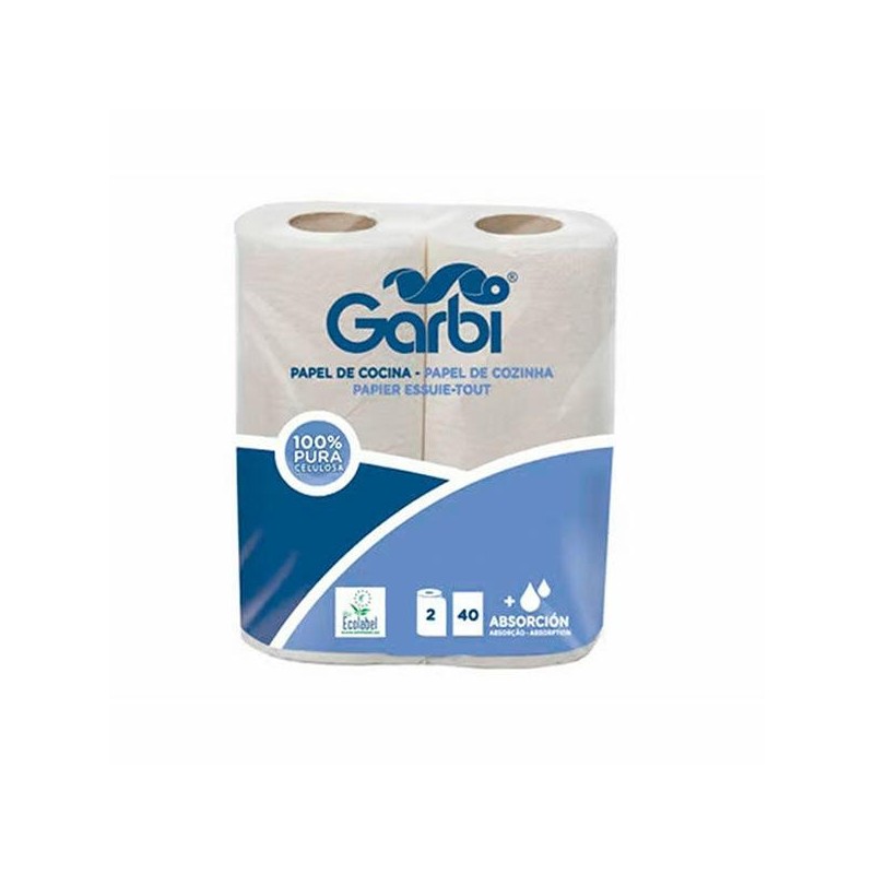 Papel de cocina Bunzl Garbi - 2 capas - Pack 2 ud Papel de cocina Bunzl Garbi - 2 capas - Pack 2 ud