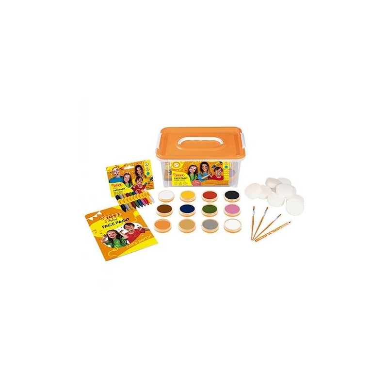 Maquillaje en crema Jovi Face Paint - 8 ml - Colores surtidos - Baul escolar