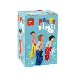 Juego carrera de sacos Apli kids Party time - 4 años