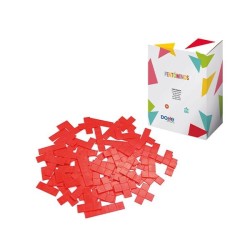 Juego pentóminos Dohe Educa - 6 a 8 años - Color rojo - 12 piezas.