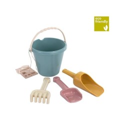 Set de arena junior Warm ECO Miniland - Biobase caña azúcar - Colores pastel (PACK INDIVISIBLE DE 6 UNIDADES)