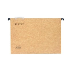 Carpeta colgante Grafoplás - Visor superior - Bicolor - Varilla de plástico - folio - Lomo en V(PACK INDIVISIBLE DE 50 UNIDADES)