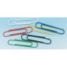 Clips de colores - N 2 - 32 mm - Colores surtidos - Caja 100 ud