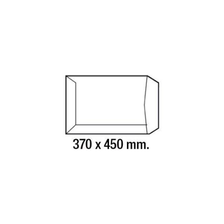Bolsas radiografía Sam - Offset blanco - 370 x 450 mm - 100 g - Tira de silicona  (PACK INDIVISIBLE DE 100 UNIDADES)