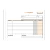 Talonario nota de entrega Loan - Catalán - 4 apaisado - Triplicado - 50 x 3 hojas