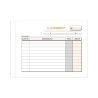 Talonario nota de entrega Loan - Catalán - 8 apaisado - Duplicado - 50 x 2 hojas