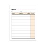 Talonario camareros Loan - 8 natural - Triplicado - 50 x 3 hojas