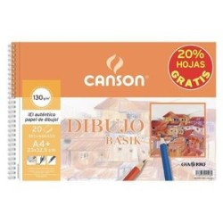 Alb Esp Micr Promo 23x32,5 20H Dibujo Basik Recuadro 130g 20% Hojas GRATIS