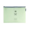 Bolsa con zip Grafoplas - A4 - Eva soft- Color mint soft
