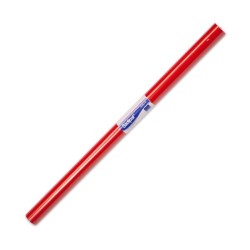 Papel de celofán Sadipal - Rollo semiperforado - 50 x 65 cm - Color rojo