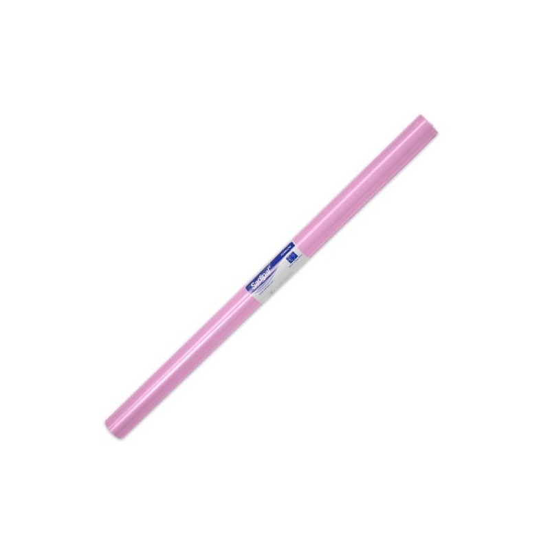 Papel charol Sadipal - 50 x 65 cm - Color rosa pálido - Rollo 25 hojas