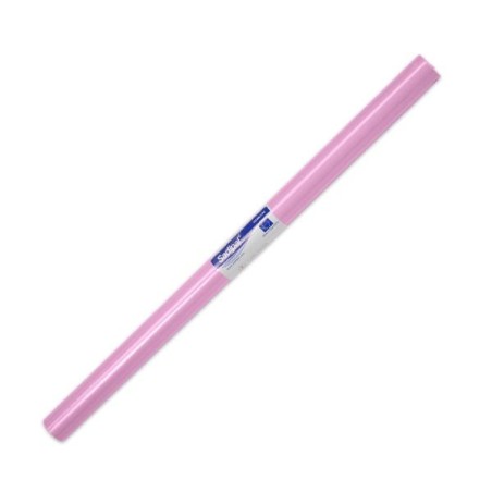 Papel charol Sadipal - 50 x 65 cm - Color rosa pálido - Rollo 25 hojas