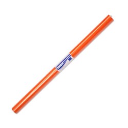 Papel charol Sadipal - 50 x 65 cm - Color naranja - Rollo 25 hojas