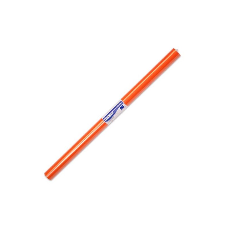 Papel charol Sadipal - 50 x 65 cm - Color naranja - Rollo 25 hojas Papel charol Sadipal - 50 x 65 cm - Color naranja - Rollo 25 hojas