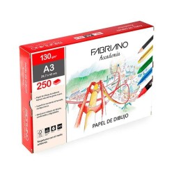 Papel de dibujo Fabriano - A4 - 130 g (PACK INDIVISIBLE DE 250 UNIDADES)