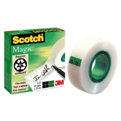 Cinta invisible Scotch Magic -19 mm x 33 m
