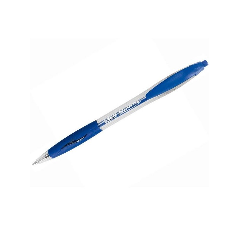 Bolígrafo retráctil Bic Atlantis Classic - Punta 1,2 mm - Color azul