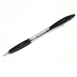 Bolígrafo retráctil Bic Atlantis Classic - Punta 1,2 mm - Color negro