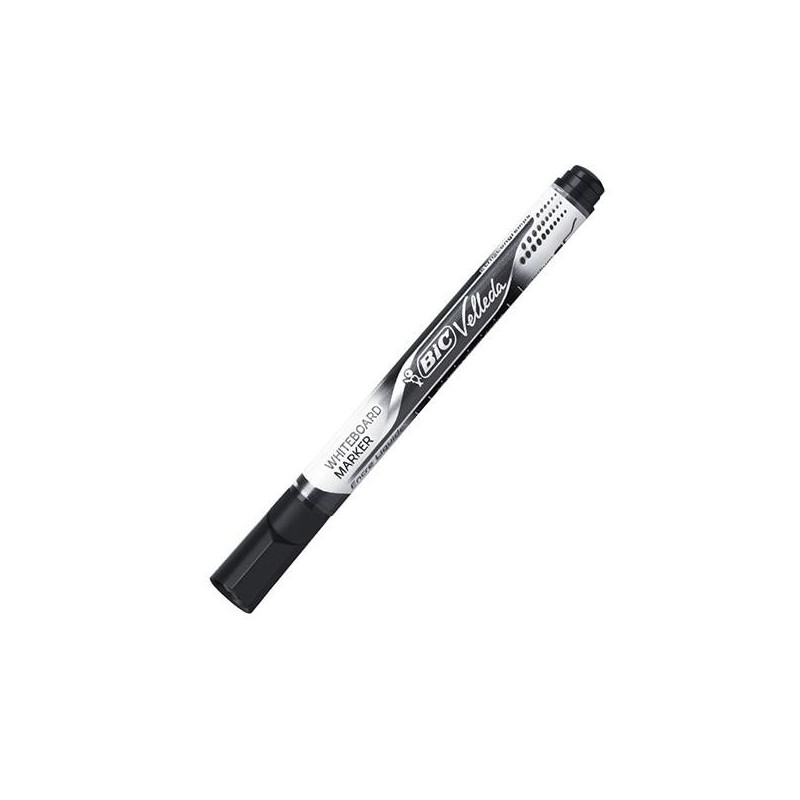Marcador pizarra Bic velada Liquid Ink Pocket - Punta cónica - Trazo 2,2 mm - Color negro