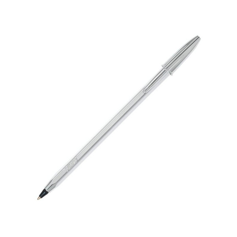 Bolígrafo Bic Edición Especial - Punta 1 mm - Color negro - Cuerpo plateado Bolígrafo Bic Edición Especial - Punta 1 mm - Color negro - Cuerpo plateado