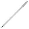Bolígrafo Bic Edición Especial - Punta 1 mm - Color negro - Cuerpo plateado