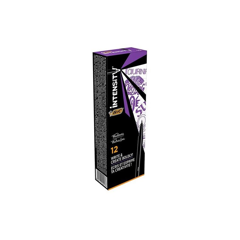 Rotulador Bic Intensity Fine- Punta 0,8 mm - Color púrpura Rotulador Bic Intensity Fine- Punta 0,8 mm - Color púrpura