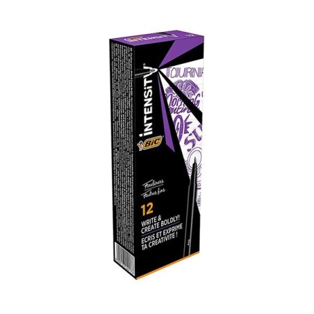 Rotulador Bic Intensity Fine- Punta 0,8 mm - Color púrpura