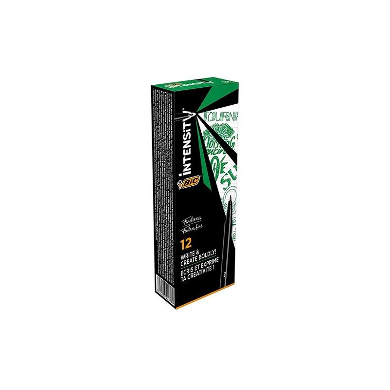 Rotulador Bic Intensity Fine- Punta 0,8 mm - Color verde Rotulador Bic Intensity Fine- Punta 0,8 mm - Color verde