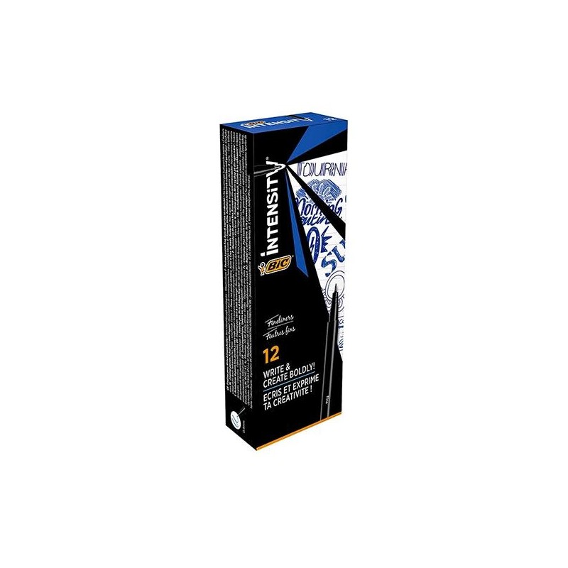 Rotulador Bic Intensity Fine- Punta 0,8 mm - Color azul