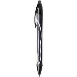 Roller retráctil Bic Gel Ocity Quick Dry - 0,7 mm - Color negro