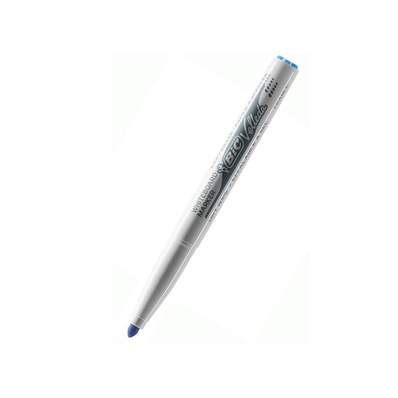 Marcador pizarra Bic Velleda 1741 - Punta cónica - Trazo 1,4 mm - Color azul Marcador pizarra Bic Velleda 1741 - Punta cónica - Trazo 1,4 mm - Color azul