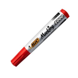 Marcador permanente Bic Marking 2000 - Punta cónica - Trazo 1,7 mm - Color rojo