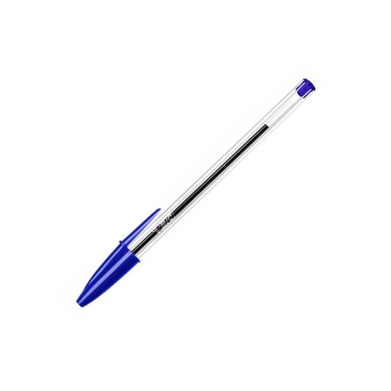 Bolígrafo Bic Cristal - Punta 1 mm - Color azul