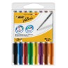 Marcador pizarra Bic Velleda 1741 Punta cónica - Trazo 1,4 mm -Estuche 8 colores