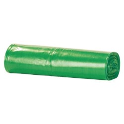 Bolsas de basura Bunzl - 30 L - Color verde - Densidad media - 15 ud