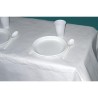 Mantel de papel Bunzl - Blanco - Rollo 10 m