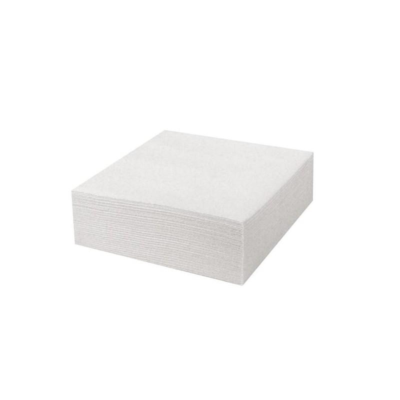 Servilletas individuales Bunzl - 2 capas - Color blanco - 100 ud