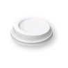 Tapas para vaso Bunzl - Poliestireno - Color blanco - Pack 100 ud