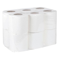 Papel higiénico doméstico Bunzl - 2 capas - 108 ud