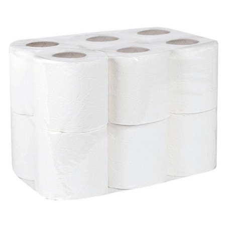 Papel higiénico doméstico Bunzl - 2 capas - 108 ud