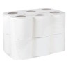 Papel higiénico doméstico Bunzl - 2 capas - 12 ud