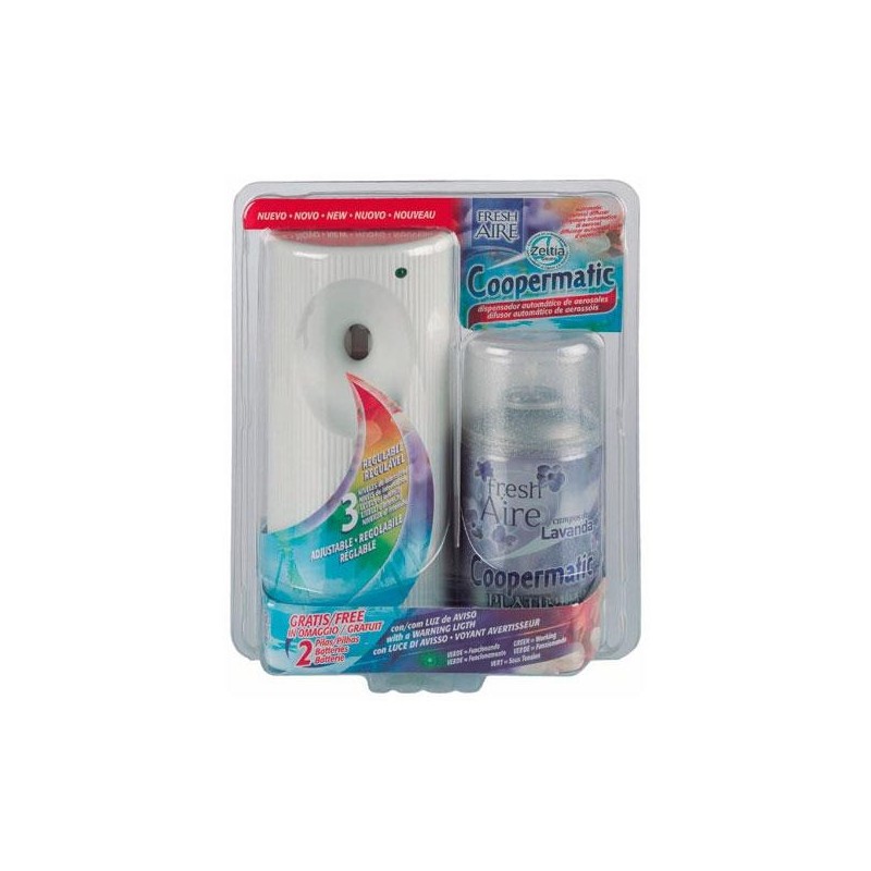 Ambientador difusor Fresh Air Coopermatic - Lavanda - 250 ml Ambientador difusor Fresh Air Coopermatic - Lavanda - 250 ml