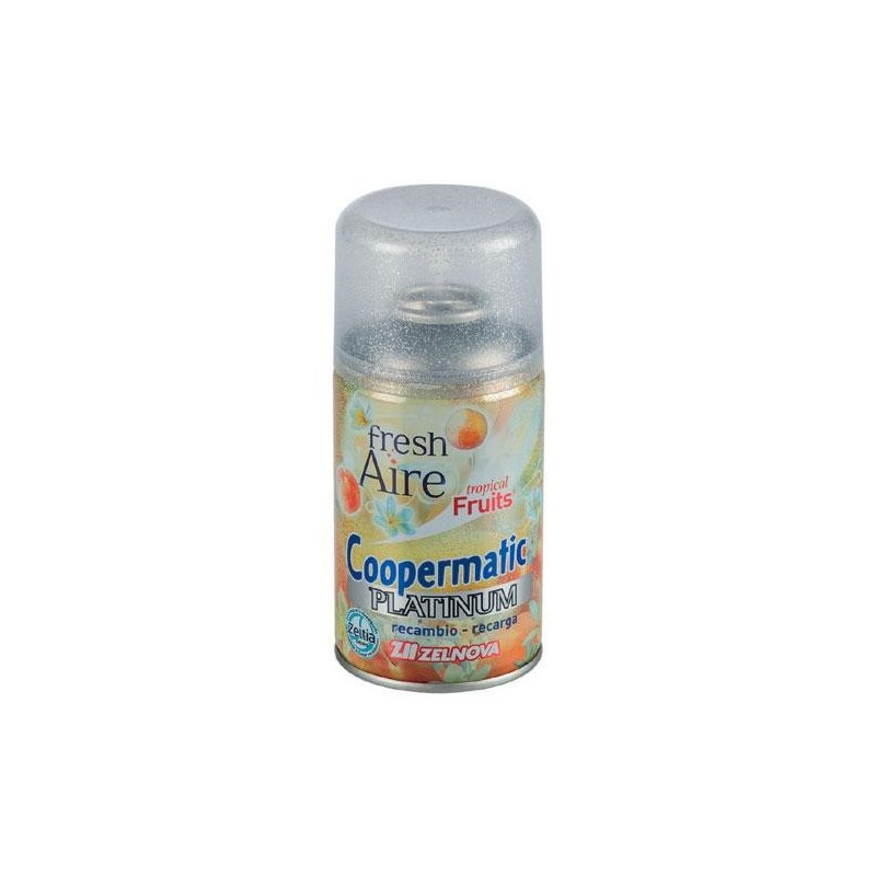 Recambio ambientador Fresh Air Coopermatic - Frutos tropicales - 250 ml Recambio ambientador Fresh Air Coopermatic - Frutos tropicales - 250 ml