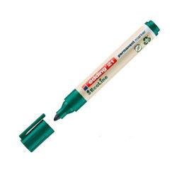 Marcador permanente Edding Ecoline 21 - Punta cónica - Trazo 1,5 - 3 mm - Color verde